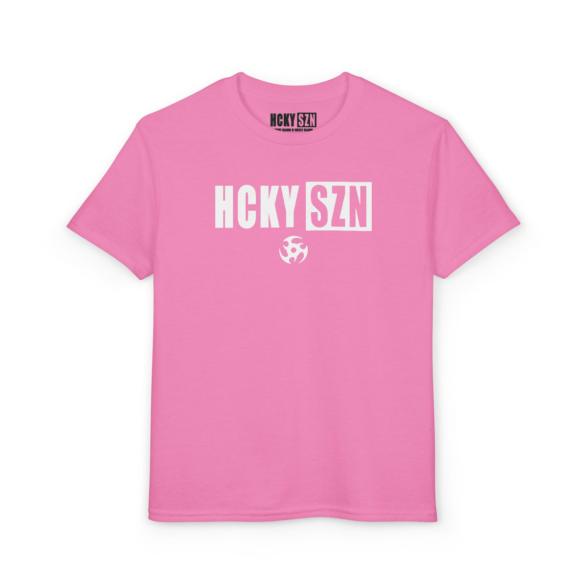 Youth HCKY SZN DryBlend Tee Shirt (White Logo) - Various Colors