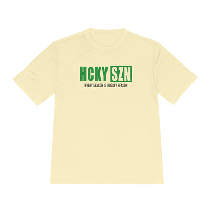 Every Season is HCKY SZN Performance Tee (Green Logo) - Various Colors