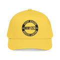 HCKY SZN Circle Logo Mid Profile Baseball Cap (Yellow/Yellow/Black)
