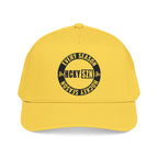 HCKY SZN Circle Logo Mid Profile Baseball Cap (Yellow/Yellow/Black)