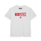 Youth HCKY SZN DryBlend Tee Shirt (Red Logo) - Various Colors