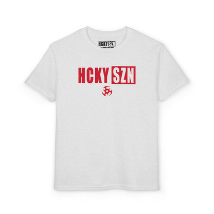 Youth HCKY SZN DryBlend Tee Shirt (Red Logo) - Various Colors