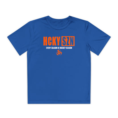 Every Season is HCKY SZN Youth Competitor Tee (Orange Logo) - Various Colors