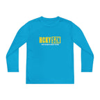 Every Season is HCKY SZN Youth Competitor Long Sleeve Tee (Yellow Logo) - Various Colors