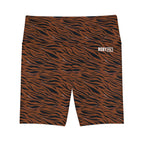 HKY SZN High Waisted Workout Shorts (Tiger Stripe)