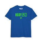 Youth HCKY SZN DryBlend Tee Shirt (Lime Logo) - Various Colors
