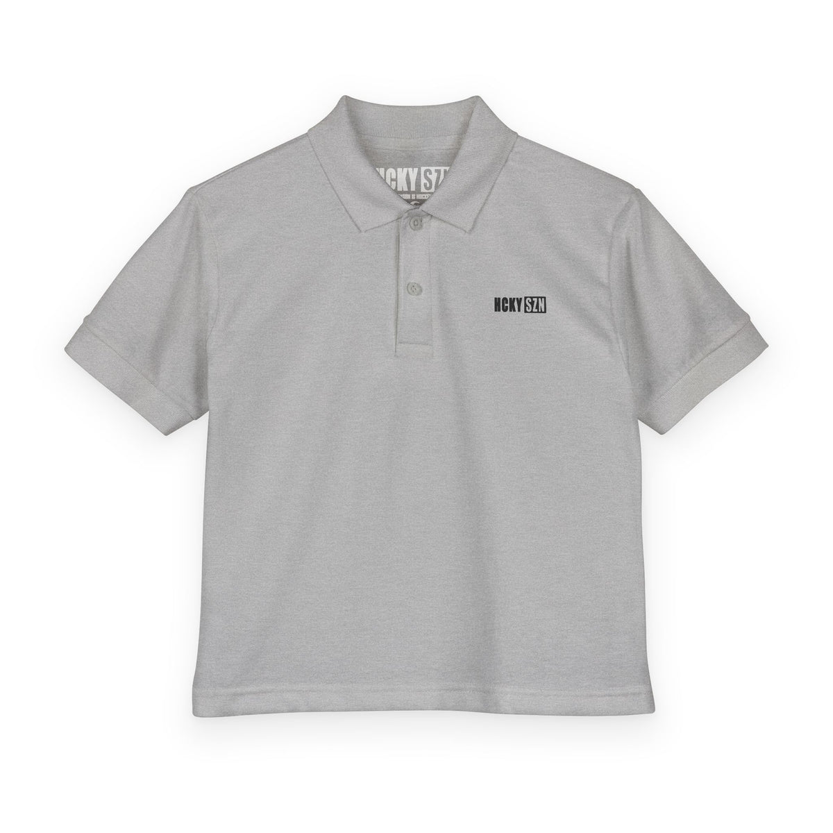 Youth HCKY SZN DryBlend Polo Shirt (Sport Grey)