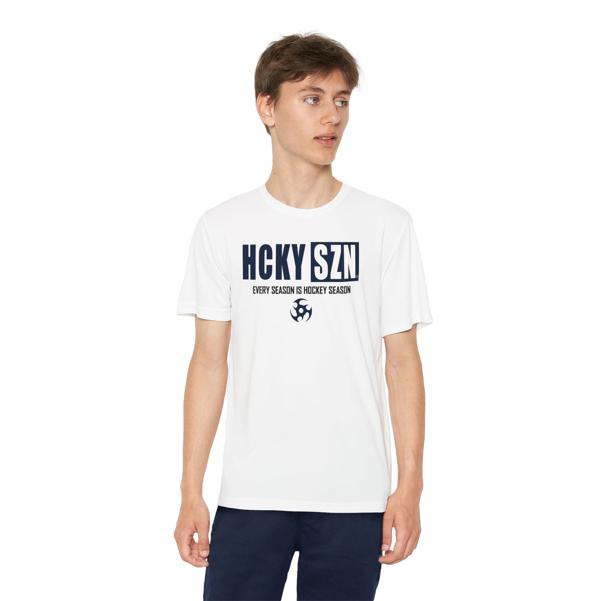 Every Season is HCKY SZN Youth Competitor Tee (Navy Logo) - Various Colors