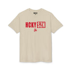 HCKY SZN Simple Star DryBlend Tee Shirt (Red Logo) - Various Colors