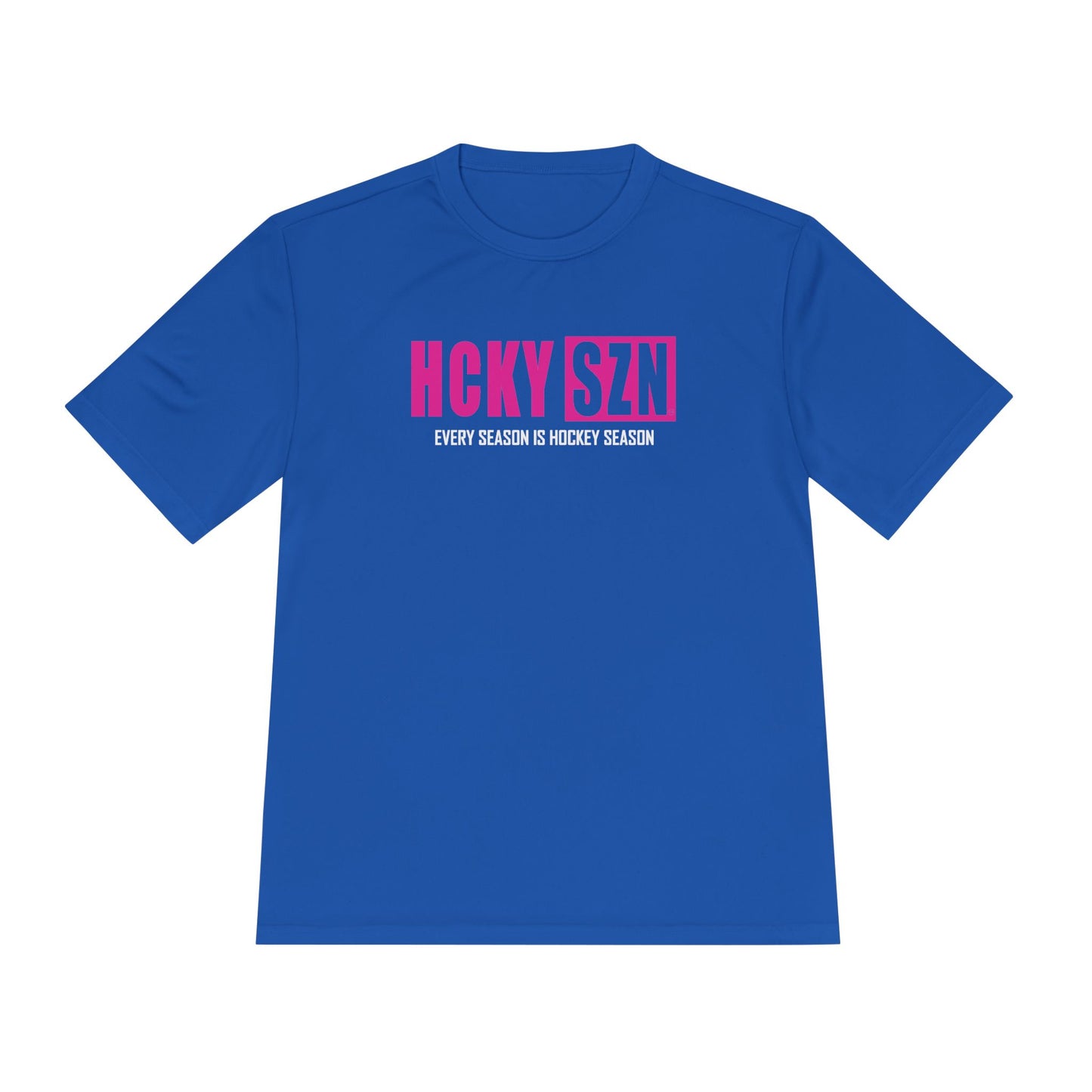 Every Season is HCKY SZN Performance Tee (Hot Pink Logo) - Various Colors