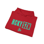 HCKY SZN (Seafoam Logo) Hooded Sweatshirt - Various Colors