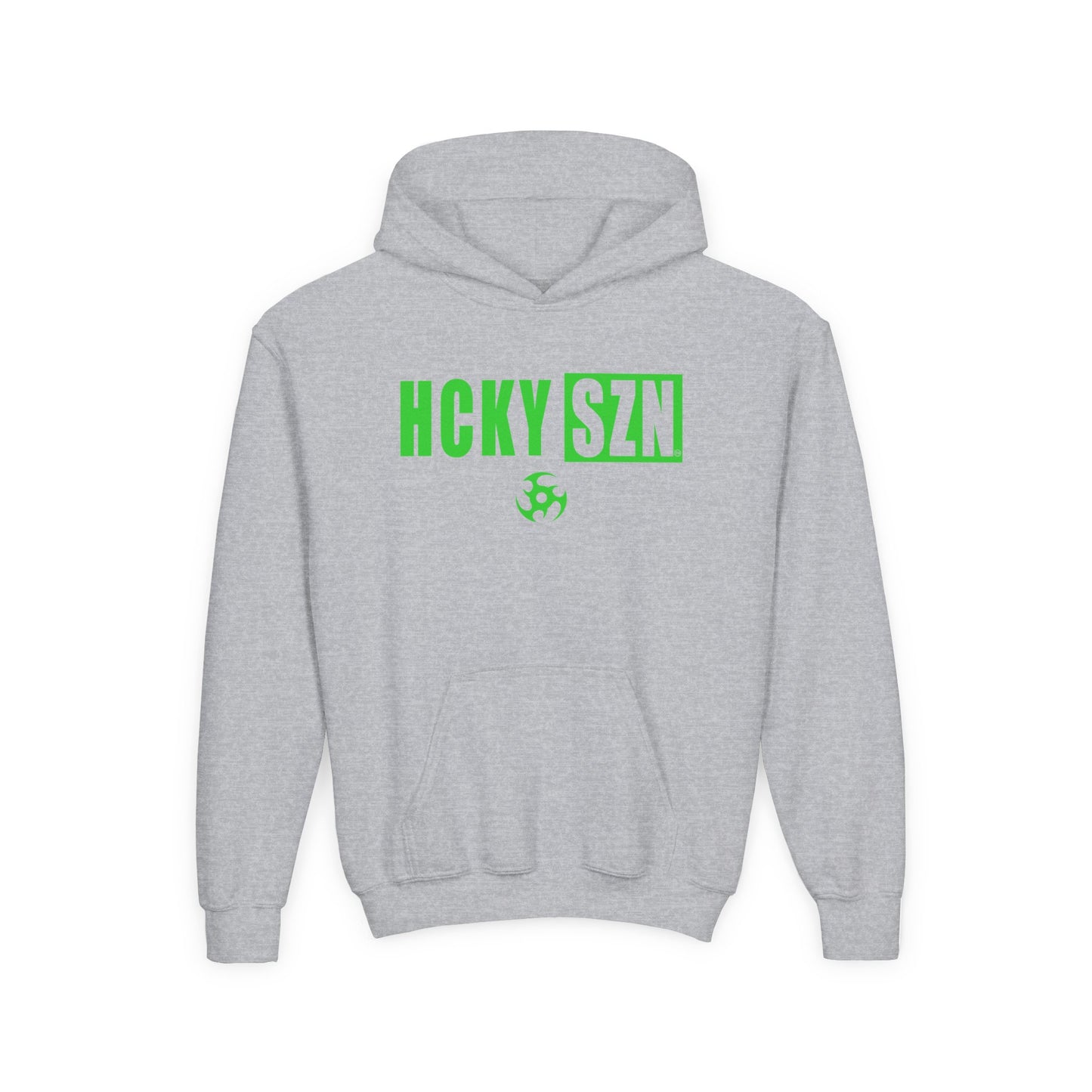 Youth HCKY SZN (Lime Logo) Hooded Sweatshirt - Various Colors