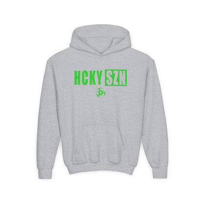 Youth HCKY SZN (Lime Logo) Hooded Sweatshirt - Various Colors