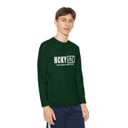 Every Season is HCKYSZN Youth Performance Long Sleeve Tee - White Logo