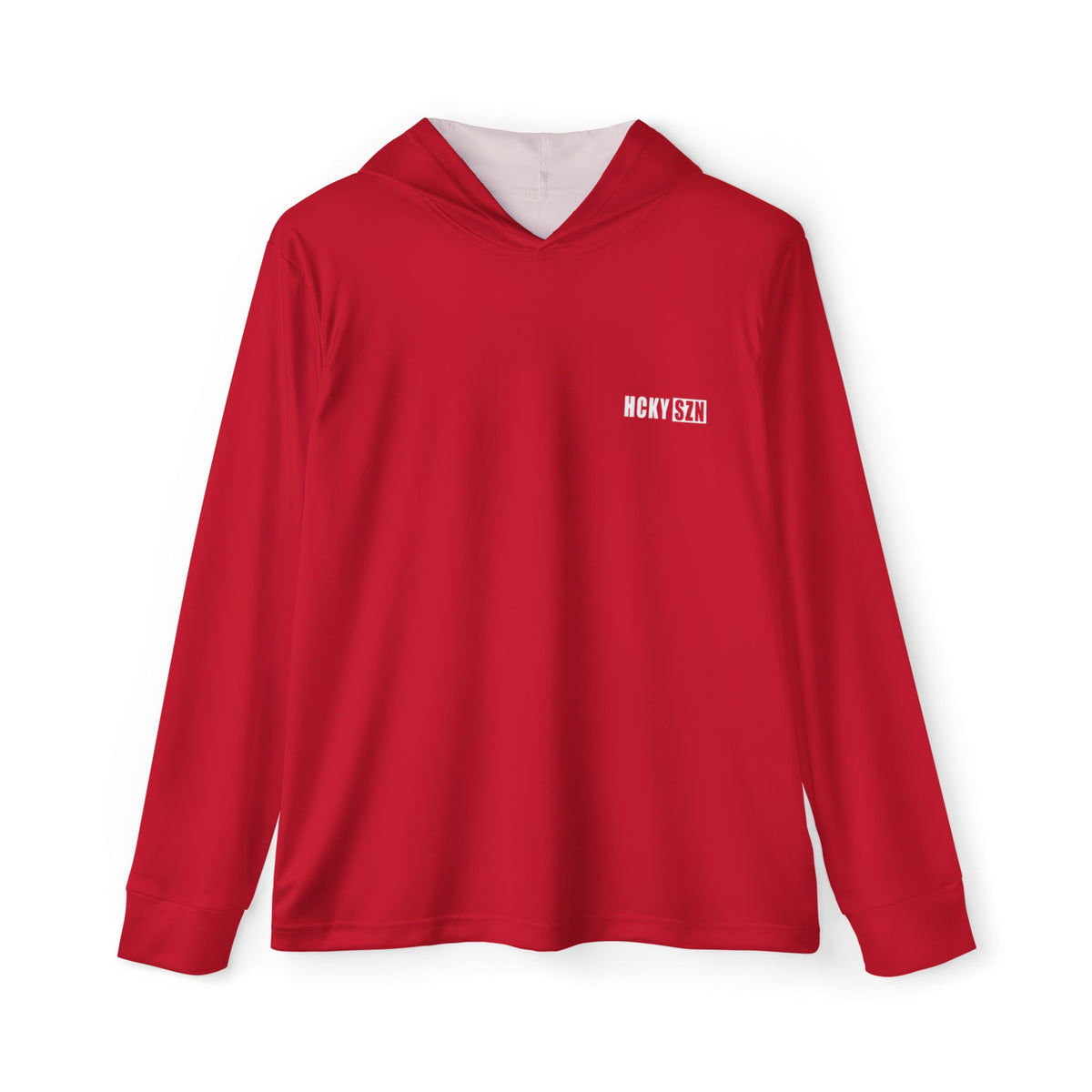 HCKY SZN Signature Performance Warmup Hoodie (Red/White)