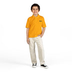 Youth HCKY SZN DryBlend Polo Shirt (Gold)
