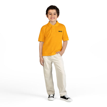 Youth HCKY SZN DryBlend Polo Shirt (Gold)