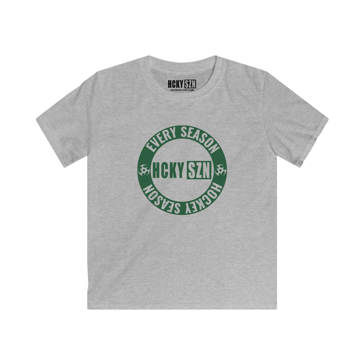 Youth Circle SZN Softstyle Tee (Forest Logo) - Various Colors
