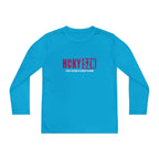 Every Season is HCKY SZN Youth Competitor Long Sleeve Tee (Raspberry Logo) - Various Colors