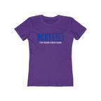 Every Season Is Hockey Season Women's Boyfriend Tee (Royal Blue Logo) - Various Colors