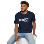 HCKY SZN Softstyle Tee Shirt (Navy)