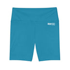 HKY SZN High Waisted Workout Shorts (Coastal Blue)