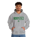 HCKY SZN (Green Logo) Hooded Sweatshirt - Various Colors