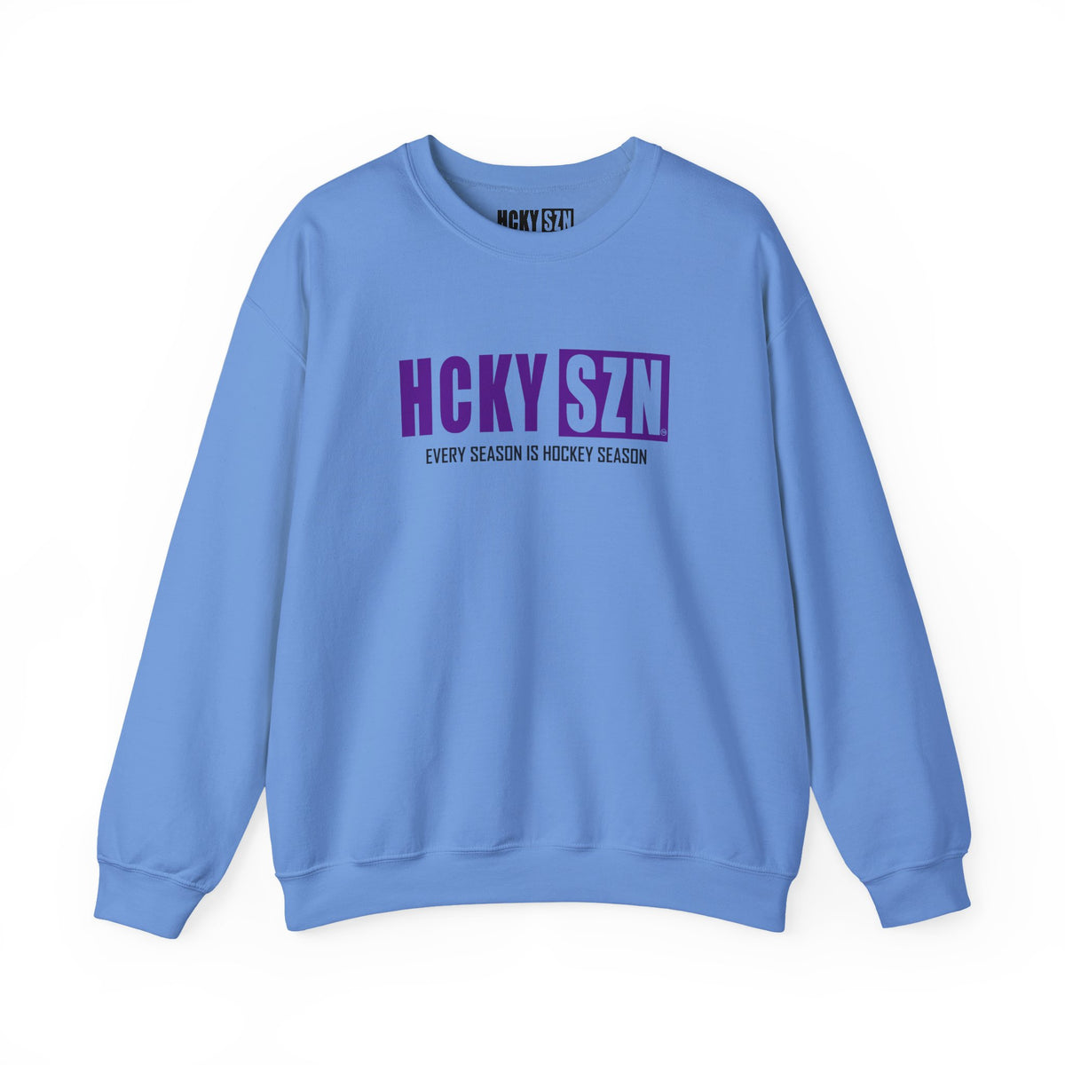 HCKY SZN Crewneck Sweatshirt (Purple Logo) - Various Colors