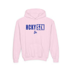 Youth HCKY SZN (Royal Blue Logo) Hooded Sweatshirt - Various Colors