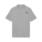 HCKY SZN Embroidered Performance Hockey Polo (Silver)