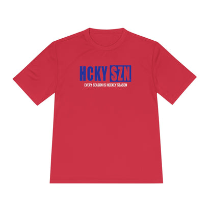 Every Season is HCKY SZN Performance Tee (Royal Blue Logo) - Various Colors
