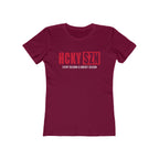 Every Season Is Hockey Season Women's Boyfriend Tee (Red Logo) - Various Colors