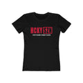 Every Season Is Hockey Season Women's Boyfriend Tee (Red Logo) - Various Colors