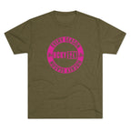HCKY SZN Circle Logo TriBlend Tee Shirt (Hot Pink) - Various Colors