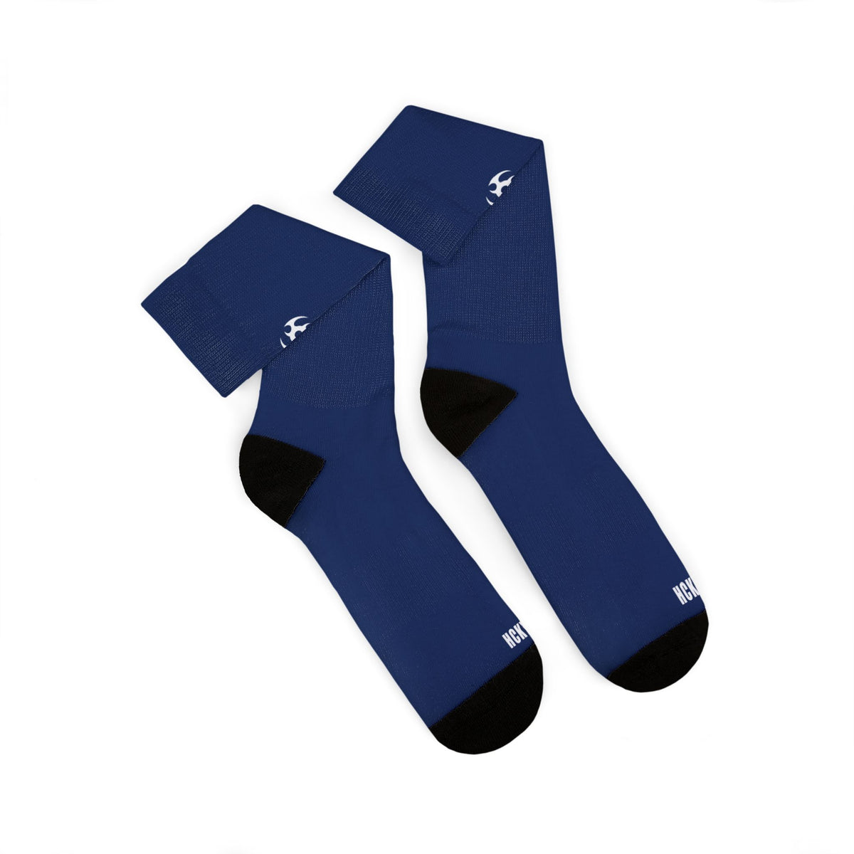 Comfort Crew Fleece Lined Hockey Socks (Navy)