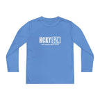 Every Season is HCKYSZN Youth Performance Long Sleeve Tee - White Logo