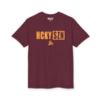 HCKY SZN Simple Star DryBlend Tee Shirt (Mango Logo) - Various Colors