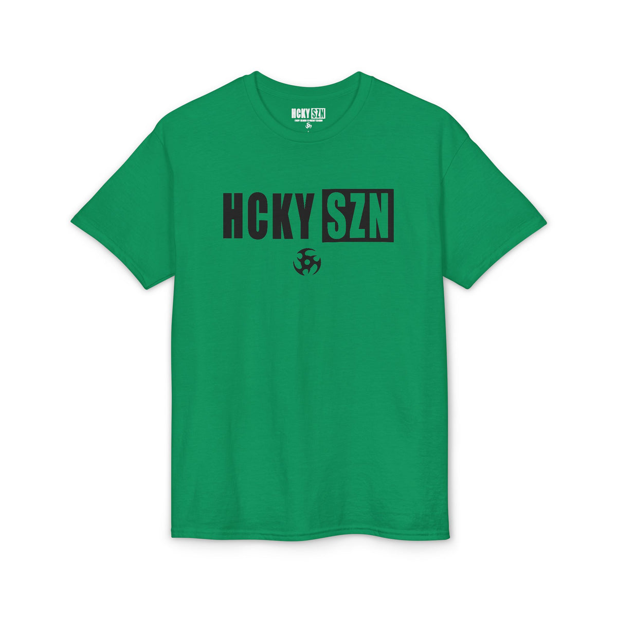 HCKY SZN Simple Star Logo DryBlend Tee Shirt (Black Logo) - Various Colors