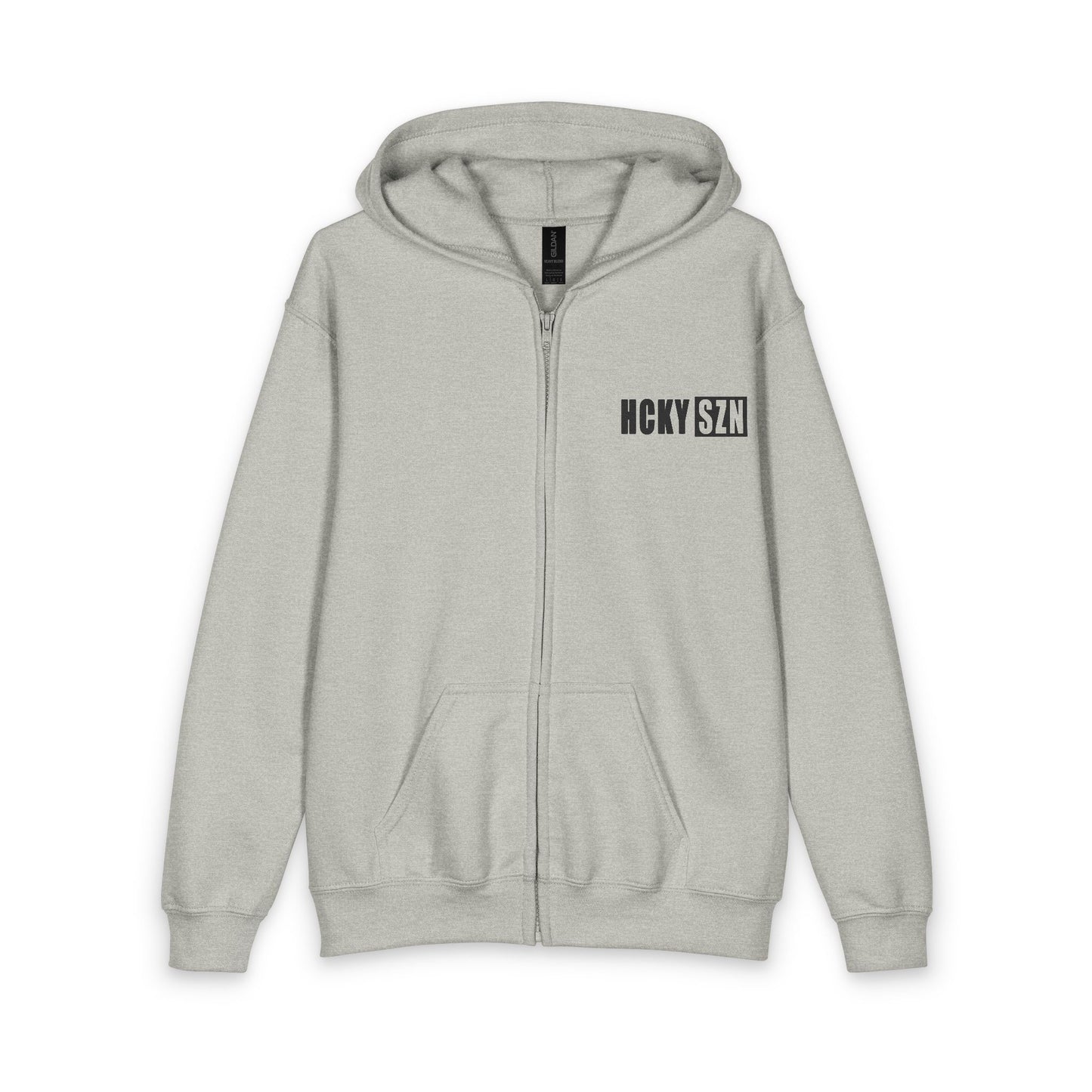 Youth Every Season Full Zip Hoodie (Sport Grey)