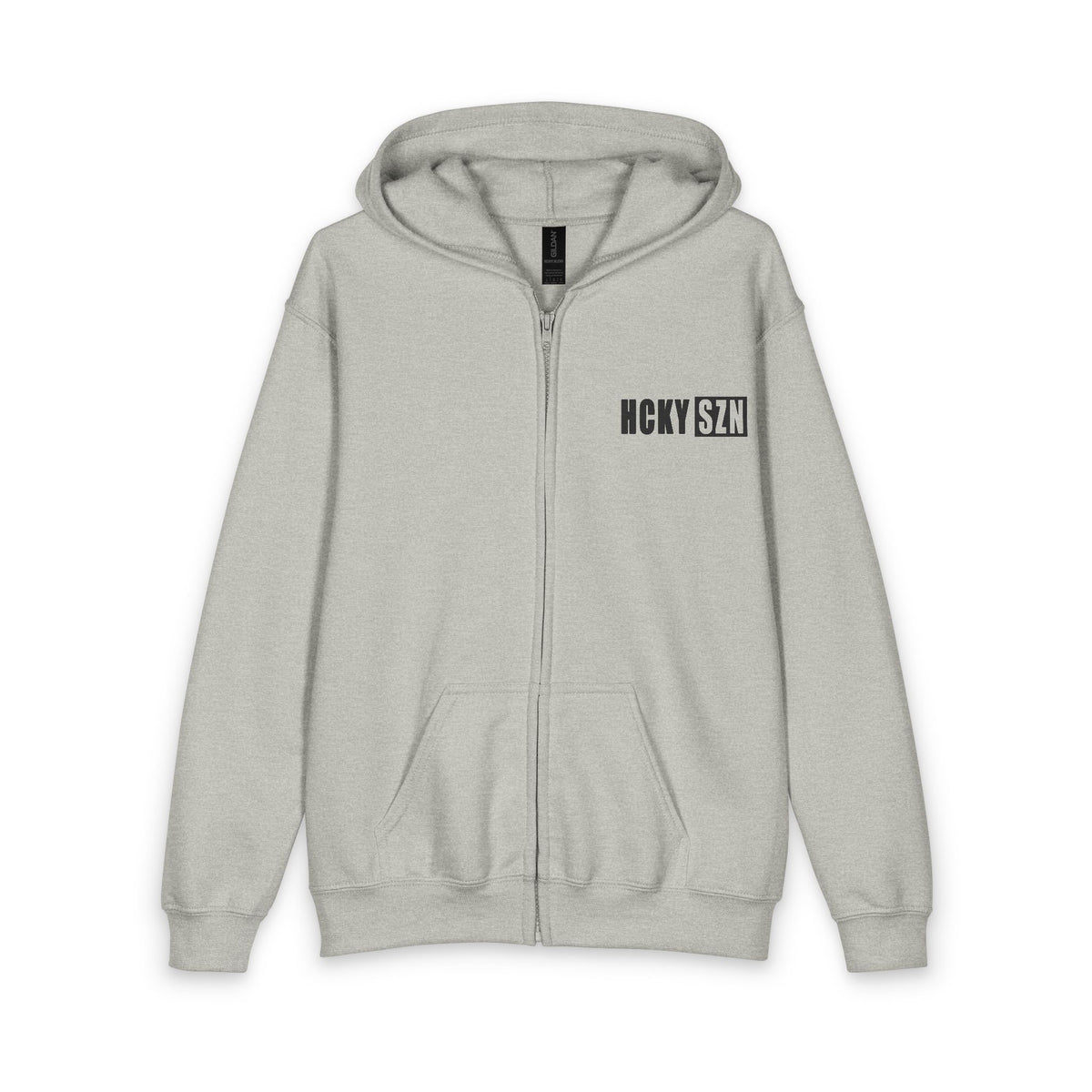Youth Every Season Full Zip Hoodie (Sport Grey)