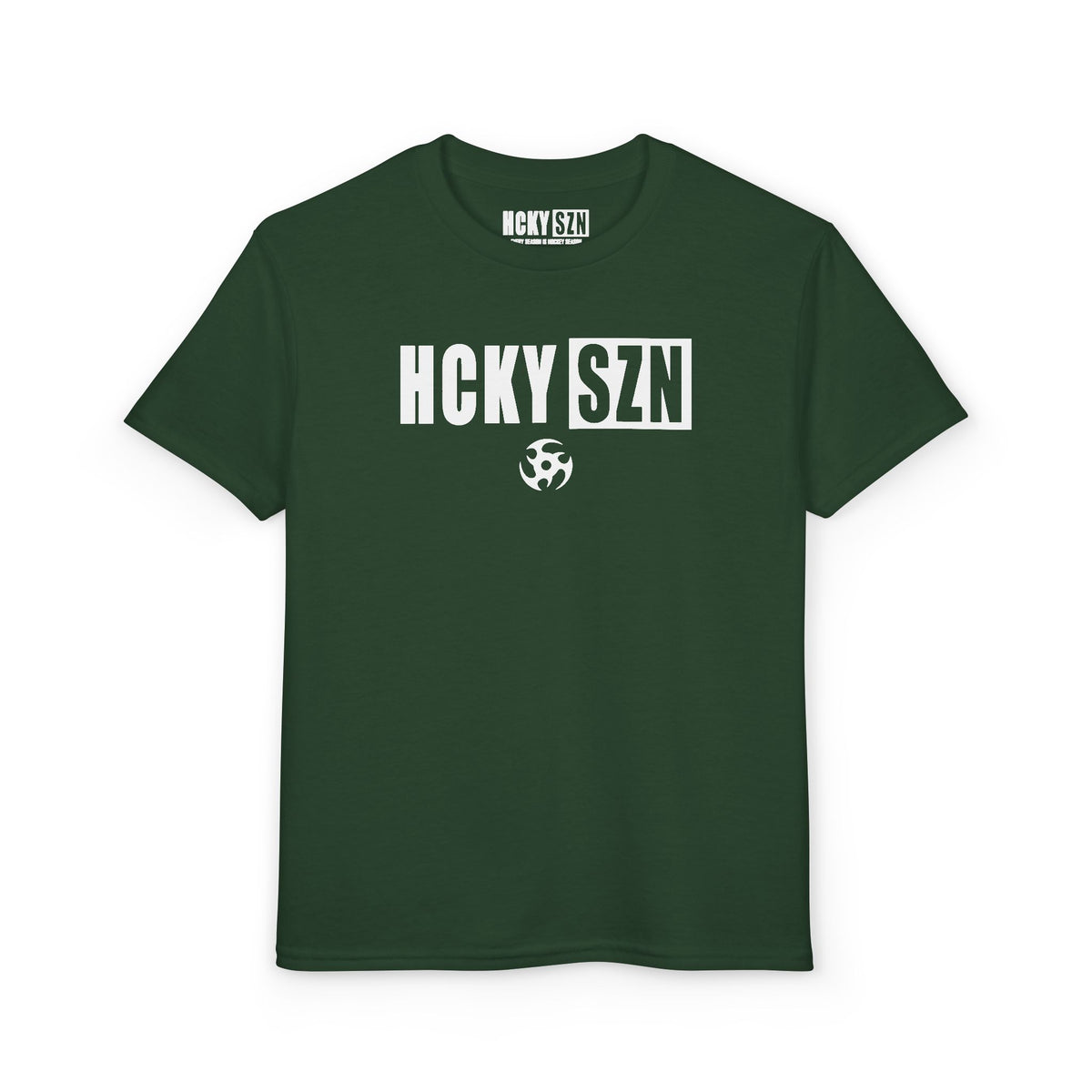 Youth HCKY SZN DryBlend Tee Shirt (White Logo) - Various Colors