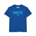 Youth HCKY SZN DryBlend Tee Shirt (Sky Blue Logo) - Various Colors