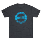 HCKY SZN Circle Logo TriBlend Tee Shirt (Sky Blue) - Various Colors