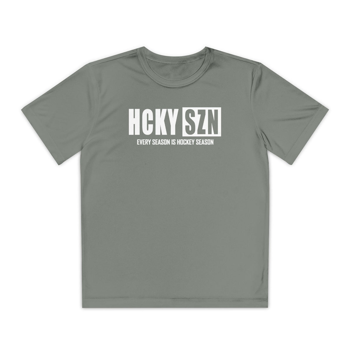 Every Season is HCKYSZN Youth Competitor Tee - White Logo