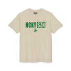 HCKY SZN Simple Star DryBlend Tee Shirt (Green Logo) - Various Colors