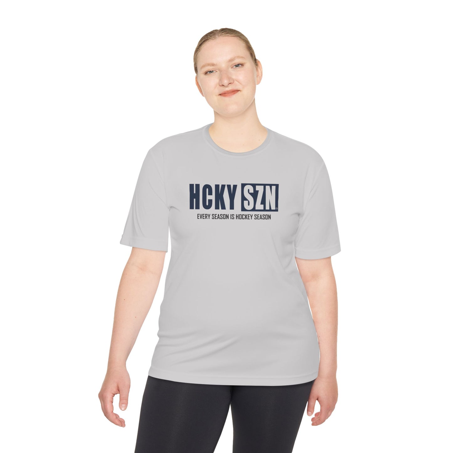 Every Season is HCKY SZN Performance Tee (Navy Logo) - Various Colors