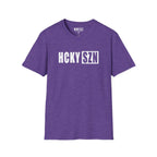 HCKY SZN Softstyle Tee Shirt (Heather Purple)