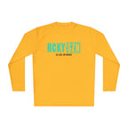 HCKYSZN (All Gas) Long Sleeve Adult Performance Tee - Gold/Seafoam/Black