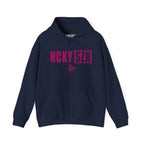 HCKY SZN (Raspberry Logo) Hooded Sweatshirt - Various Colors