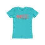 Every Season Is Hockey Season Women's Boyfriend Tee (Peach Logo) - Various Colors